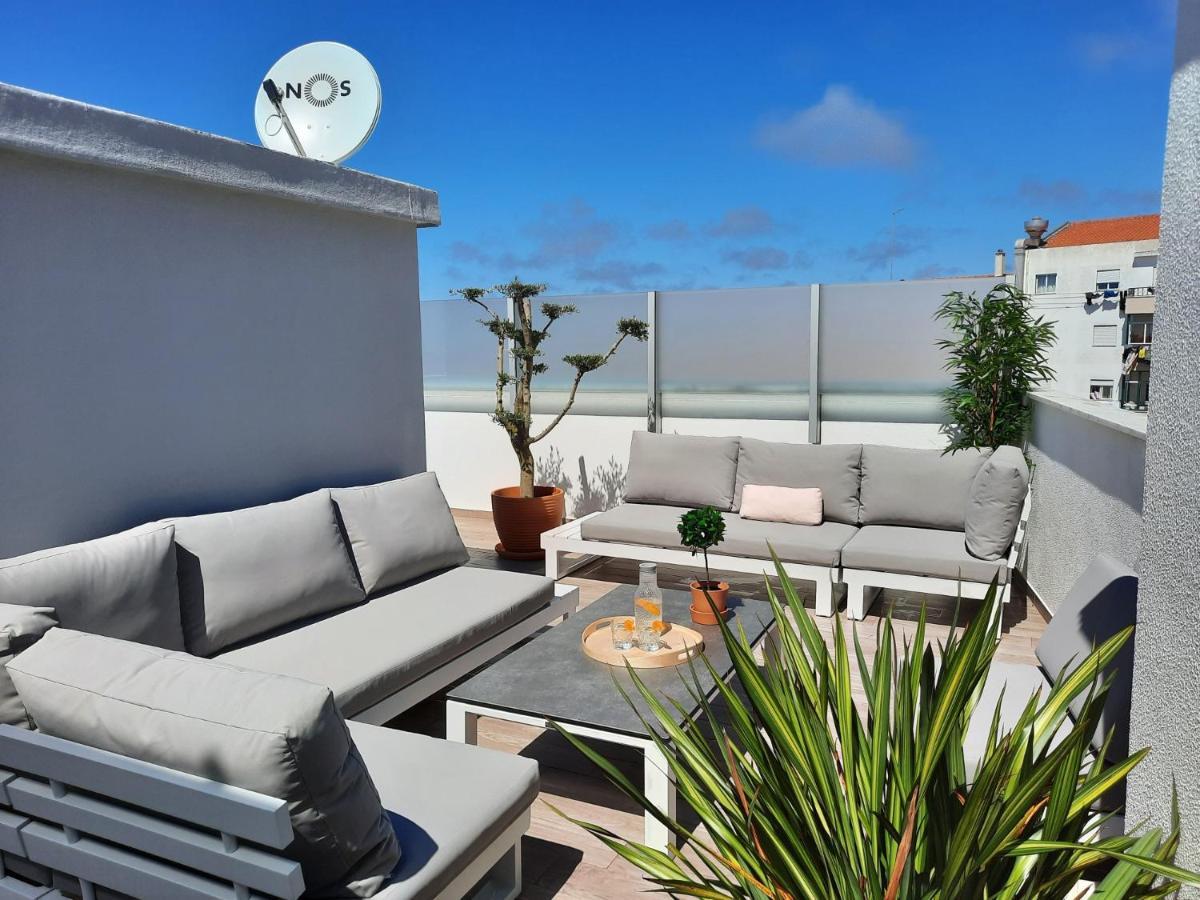 Sitius 5B - New Seaview Apartment With Rooftop Terrace In Historical Centre Sitio Da ナザレ エクステリア 写真